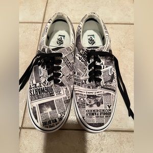 Vans ComfyCush Harry Potter Daily Prophet Shoes